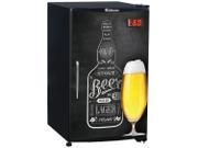 Geladeira/refrigerador 120 Litros 1 Portas Preto Beer - Gelopar - 220v - Grba-120qc