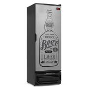 Geladeira/refrigerador 410 Litros 1 Portas Cinza Porta de Chapa - Gelopar - 220v - Grba-400gw