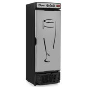 Geladeira/refrigerador 441 Litros 1 Portas Inox Bem Gelada - Gelopar - 110v - Grba450gw