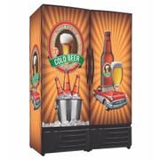 Geladeira/refrigerador 1200 Litros 2 Portas Adesivado - Frilux - 220v - Rf019