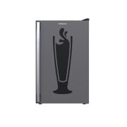 Geladeira/refrigerador 82 Litros 1 Porta Black Grafite - Venax - 220v