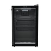 Geladeira/refrigerador 82 Litros 1 Porta Preto Top Light-in - Venax - 110v