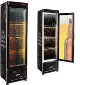 Geladeira/refrigerador 250 Litros 1 Portas Adesivado Lousa de Bar - Conservex - 110v - Crv-250/b
