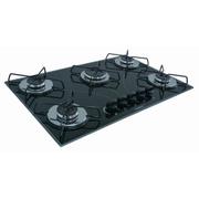 Cooktop 5 Bocas Chamalar Preto - Ultra Chama - Gás Bivolt Cooktop 5 Bocas Chamalar Preto - Ultra Chama - Gás Bivolt