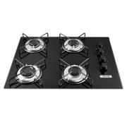 Cooktop 4 Bocas Stelar Preto - Nivus - Gás Bivolt Cooktop 4 Bocas Stelar Preto - Nivus - Gás Bivolt