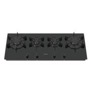 Cooktop 4 Bocas Venax Preto - Arena Linear - Gás Bivolt Cooktop 4 Bocas Venax Preto - Arena Linear - Gás Bivolt
