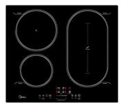 Cooktop 4 Bocas Midea Preto - Freezone - Elétrico 220v - Cfad42 Cooktop 4 Bocas Midea Preto - Freezone - Elétrico 220v - Cfad42