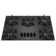 Cooktop 5 Bocas Mueller Preto - Ultra Chama - Gás Bivolt - 601087004 Cooktop 5 Bocas Mueller Preto - Ultra Chama - Gás Bivolt - 601087004