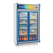 Geladeira/refrigerador 922 Litros 2 Portas Azul - Gelopar - 220v - Gevp-2p