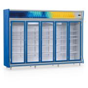 Geladeira/refrigerador 2212 Litros 5 Portas Azul - Gelopar - 110v - Gevt-5p