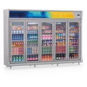 Geladeira/refrigerador 2212 Litros 5 Portas Cinza - Gelopar - 220v - Gevt-5p