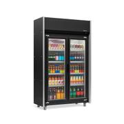 Geladeira/refrigerador 820 Litros 2 Portas Preto - Gelopar - 220v - Geas-2p