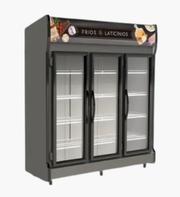 Geladeira/refrigerador 1275 Litros 3 Portas Azul - Conservex - 110v - As3