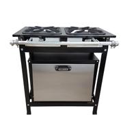 Fogão 2 Bocas Cefaz Gold C/ Forno Preto - Cfzg-119