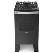 Fogão 4 Bocas Itatiaia Itaglass Plus Preto Mesa em Vidro – Bivolt – 3700000370