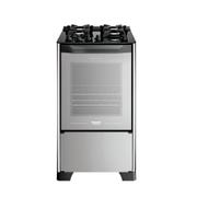 Fogão 4 Bocas Dako Magister Style Inox Mesa em Vidro - Bivolt - 300002159