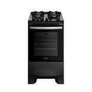 Fogão 4 Bocas Dako Supreme Black Glass Digital Preto Mesa em Vidro - Bivolt - 300002089