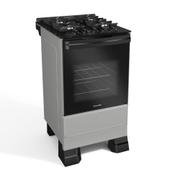 Fogão 4 Bocas Mueller Mfv4bf Titanium Mesa em Vidro - Bivolt - 610001553