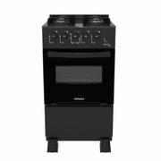 Fogão 4 Bocas Venax Picasso Line Preto Mesa em Vidro - Bivolt
