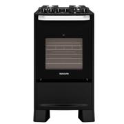 Fogão 4 Bocas Suggar Best Glass Preto Mesa em Vidro - Bivolt - Fgvbg410pt