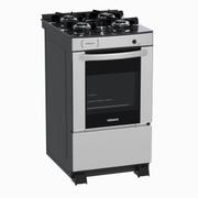 Fogão 4 Bocas Venax Delplus Vitreo Bl Inox Mesa em Vidro – Bivolt
