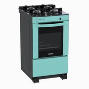 Fogão 4 Bocas Venax Delplus Vitreo Bl Verde Mesa em Vidro – Bivolt