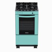 Fogão 4 Bocas Venax Delplus Vitreo Bl Verde Mesa em Vidro - Bivolt