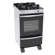 Fogão 4 Bocas Venax Maxi Vitreo Branco Mesa em Vidro – Bivolt – 21983