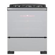 Fogão 5 Bocas Dako Diplomata Glass Grill Style Inox Mesa em Vidro - Bivolt - 300002164