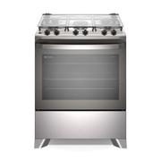 Fogão 5 Bocas Electrolux Efficient Com Perfectcook Cinza - Bivolt - Fe5ic Fogão 5 Bocas Electrolux Efficient Com Perfectcook Cinza - Bivolt - Fe5ic