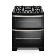Fogão 5 Bocas Electrolux Experience Perfectcook360 Preto Mesa em Vidro - 110v - Fe5dp Fogão 5 Bocas Electrolux Experience Perfectcook360 Preto Mesa em Vidro - 110v - Fe5dp