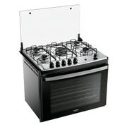 Fogão 5 Bocas de Embutir Dako Supreme Preto - Bivolt - 300001892