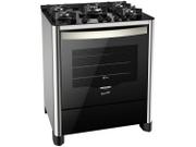 Fogão 5 Bocas Fischer Gran Cheff Tripla Chama Inox Mesa em Vidro - 110v - 26988-59780