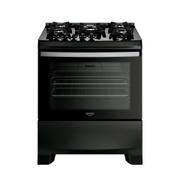 Fogão 5 Bocas Dako Supreme Black Glass Digital Preto Mesa em Vidro - Bivolt - 300001822