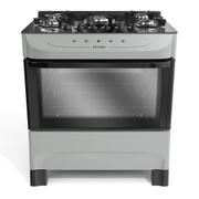 Fogão 5 Bocas Mueller Mfv5bb Titanium Mesa em Vidro – Bivolt – 610000688