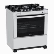 Fogão 5 Bocas Venax Delplus Vitreo Bl Branco Mesa em Vidro – Bivolt