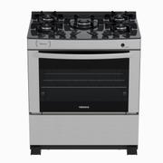 Fogão 5 Bocas Venax Delplus Vitreo Inox Mesa em Vidro - Bivolt - 22118