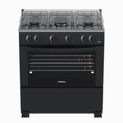 Fogão 5 Bocas Venax Gaudi Preto - Bivolt - Gd560