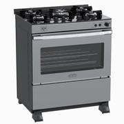 Fogão 5 Bocas Venax Gaudi Vetro Vitreo Inox Mesa em Vidro - 110v - 22199 Fogão 5 Bocas Venax Gaudi Vetro Vitreo Inox Mesa em Vidro - 110v - 22199