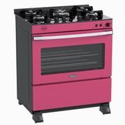 Fogão 5 Bocas Venax Gaudi Vetro Vitreo Rosa Mesa em Vidro - 220v - 22216 Fogão 5 Bocas Venax Gaudi Vetro Vitreo Rosa Mesa em Vidro - 220v - 22216