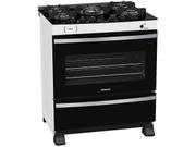 Fogão 5 Bocas Venax Maxi Vitreo Branco Mesa em Vidro - Bivolt - 22189