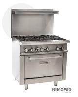 Fogão 6 Bocas Frigopro Inox - 110v - Cpr36
