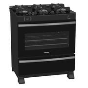 Fogão 6 Bocas Venax Maxi Vitreo Preto Mesa em Vidro - Bivolt - 23650