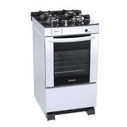 Fogão 4 Bocas Venax Delplus Vitreo Bl Branco Mesa em Vidro - Bivolt