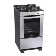 Fogão 4 Bocas Venax Delplus Vitreo Bl Inox Mesa em Vidro - Bivolt