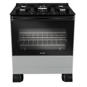 Fogão 5 Bocas Mueller Mfv5bf Titanium Mesa em Vidro - Bivolt - 610001556