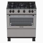 Fogão 5 Bocas Venax Gaudi Line Inox Mesa em Vidro - Bivolt