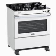 Fogão 5 Bocas Venax Gaudi Vetro Vitreo Branco Mesa em Vidro - 110v - 22198