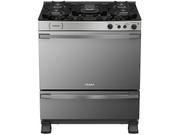 Fogão 5 Bocas Venax Palladio Vitreo Inox Mesa em Vidro - 220v - 21827