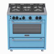 Fogão 5 Bocas Venax Temis Azul - 110v - 9243